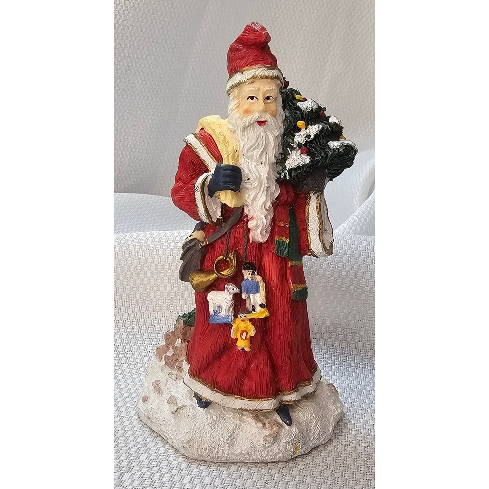 VTG 1994 Weihnachtsmann Santa Claus Figurine International Resourcing